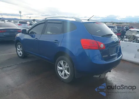 2009 Nissan Rogue Sl из США, поврежденный, VIN JN8AS58V89W192228